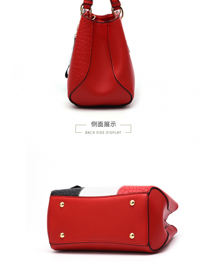 Shoulder simple handbag high capacity large bag